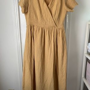 NWT Rylee & Cru faux wrap dress
